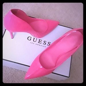 PINK NEON SHOES